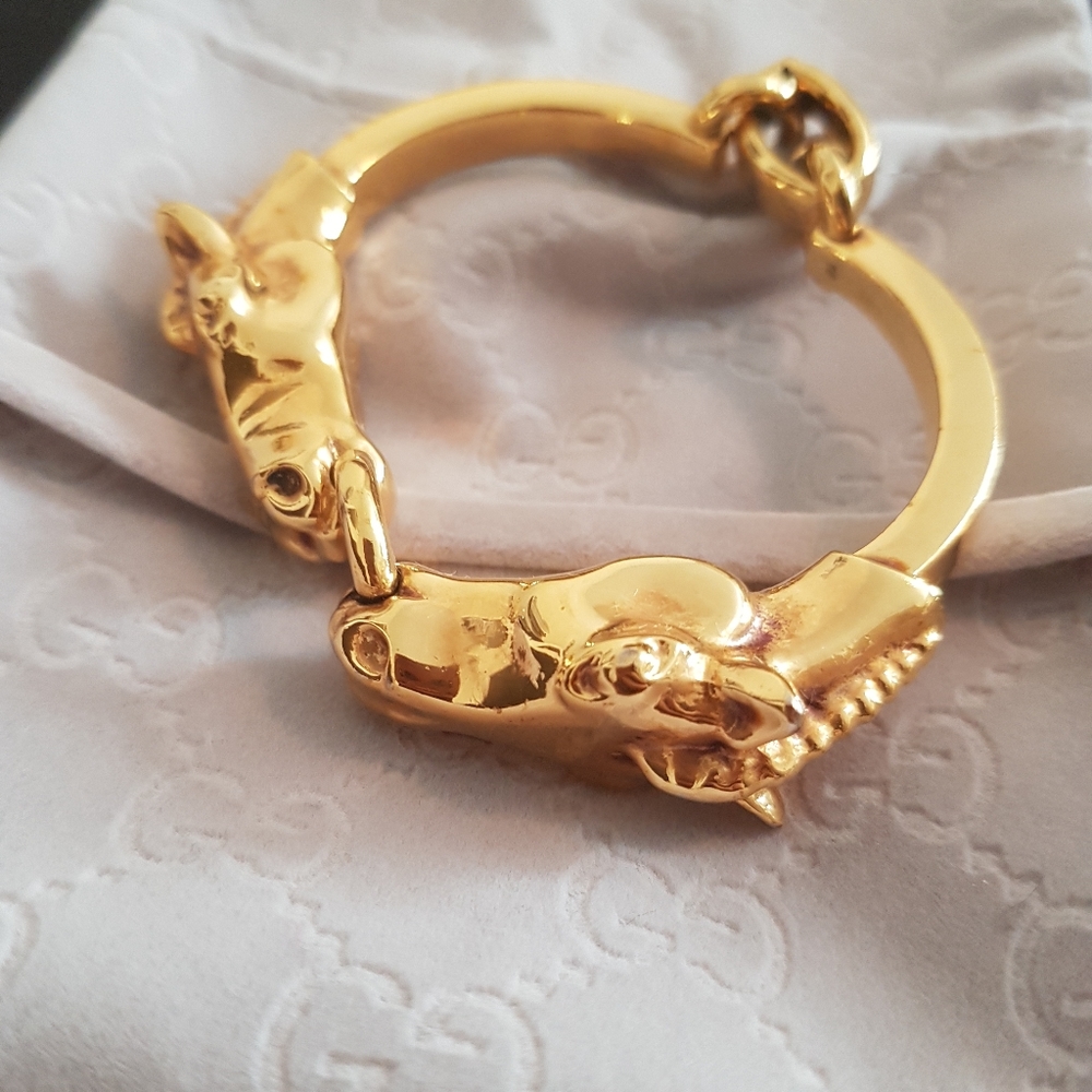 Rare vintage authentic Gucci Ribot Bangle